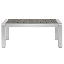 Load image into Gallery viewer, Shore Outdoor Patio Aluminum Coffee Table by Modway