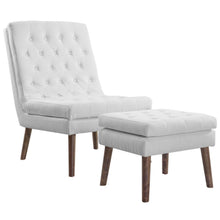 Load image into Gallery viewer, Modify Upholstered Lounge Chair and Ottoman by Modway