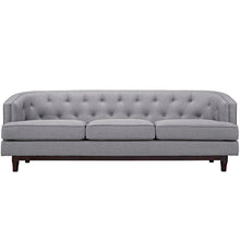Load image into Gallery viewer, Coast Upholstered Fabric Sofa by Modway