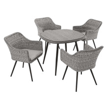 Load image into Gallery viewer, Endeavor 5 Piece Outdoor Patio Wicker Rattan Dining Set by Modway