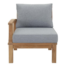 Load image into Gallery viewer, Marina Outdoor Patio Teak Left-Facing Sofa by Modway