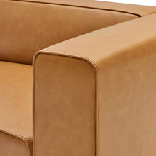 Load image into Gallery viewer, Mingle Vegan Leather Right-Arm Chair by Modway
