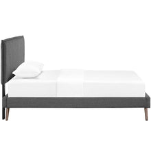 Load image into Gallery viewer, Amaris Twin Platform Bed with Round Splayed Legs