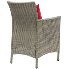 Load image into Gallery viewer, Conduit Outdoor Patio Wicker Rattan Dining Armchair by Modway