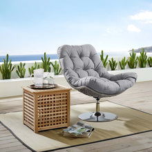 Load image into Gallery viewer, Brighton Wicker Rattan Outdoor Patio Swivel Lounge Chair by Modway