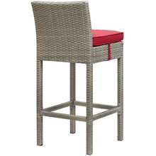 Load image into Gallery viewer, Conduit Outdoor Patio Wicker Rattan Bar Stool Set of 2 by Modway