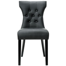 Load image into Gallery viewer, Silhouette Dining Vinyl Side Chair by Modway