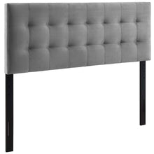 Load image into Gallery viewer, Lily Biscuit Tufted Performance Velvet Queen Headboard by Modway