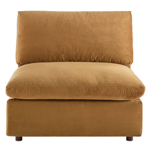 Load image into Gallery viewer, Commix Down Filled Overstuffed Performance Velvet Armless Chair by Modway