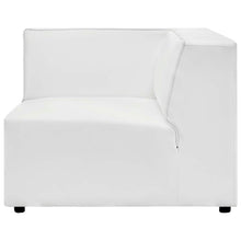 Load image into Gallery viewer, Mingle Vegan Leather Corner Chair by Modway