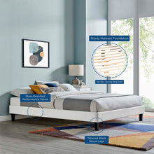 Load image into Gallery viewer, Reign Performance Velvet Queen Platform Bed Frame by Modway