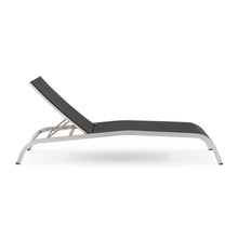 Load image into Gallery viewer, Savannah Mesh Chaise Outdoor Patio Aluminum Lounge Chair by Modway