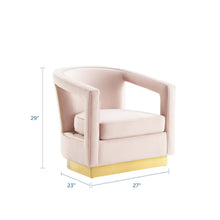Load image into Gallery viewer, Frolick Performance Velvet Armchair by Modway