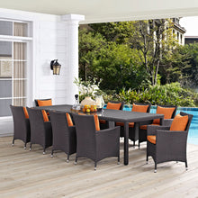 Load image into Gallery viewer, Convene 11 Piece Outdoor Patio Dining Set by Modway