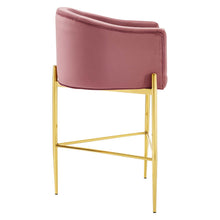 Load image into Gallery viewer, Savour Tufted Performance Velvet Bar Stool by Modway