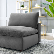 Load image into Gallery viewer, Commix Down Filled Overstuffed Performance Velvet Armless Chair by Modway