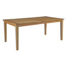 Load image into Gallery viewer, Marina 7 Piece Outdoor Patio Teak Dining Set by Modway