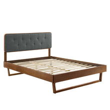 Load image into Gallery viewer, Bridgette Wood Twin Platform Bed With Angular Frame by Modway