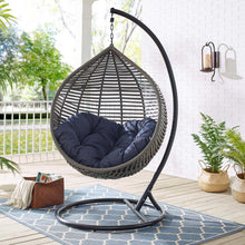 Load image into Gallery viewer, Garner Teardrop Outdoor Patio Swing Chair by Modway