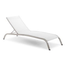 Load image into Gallery viewer, Savannah Mesh Chaise Outdoor Patio Aluminum Lounge Chair by Modway