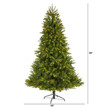 Load image into Gallery viewer, 7' New Haven Spruce 'Natural Look' Artificial Christmas Tree with 500 LED Lights