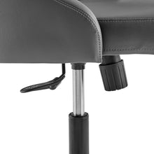 Load image into Gallery viewer, Distinct Tufted Swivel Vegan Leather Office Chair by Modway