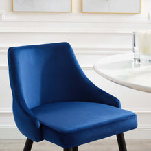 Load image into Gallery viewer, Adorn Performance Velvet Bar Stool Set of 2 by Modway