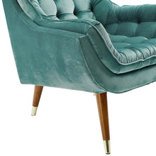 Load image into Gallery viewer, Suggest Button Tufted Performance Velvet Lounge Chair by Modway