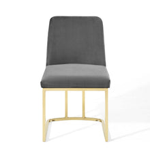 Load image into Gallery viewer, Amplify Sled Base Performance Velvet Dining Chairs Set of 2 by Modway