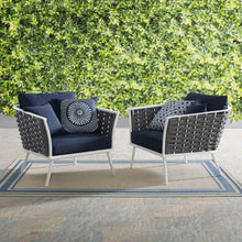 Load image into Gallery viewer, Stance Outdoor Patio Aluminum Armchair Set of 2 by Modway