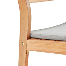 Load image into Gallery viewer, Viewscape Outdoor Patio Ash Wood Jack and Jill Chair Set by Modway