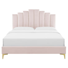 Load image into Gallery viewer, Elise Performance Velvet King Platform Bed by Modway