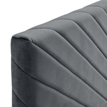 Load image into Gallery viewer, Alyson Angular Channel Tufted Performance Velvet Full / Queen Headboard by Modway