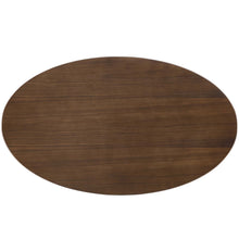 Load image into Gallery viewer, Lippa 60" Oval Walnut Wood Dining Table by Modway
