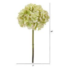 Load image into Gallery viewer, 19" Hydrangea Artificial Flower (Set of 6)