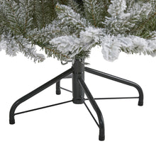 Load image into Gallery viewer, 5' Flocked West Virginia Spruce Artificial Christmas Tree with 200 Clear Lights