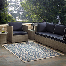 Load image into Gallery viewer, Ariana Vintage Floral Trellis Indoor and Outdoor 5x8 Area Rug by Modway