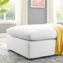 Load image into Gallery viewer, Commix Down Filled Overstuffed Performance Velvet Ottoman by Modway