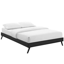Load image into Gallery viewer, Loryn Vinyl Full Bed Frame with Round Splayed Legs by Modway