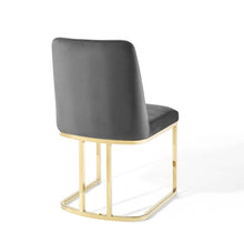 Load image into Gallery viewer, Amplify Sled Base Performance Velvet Dining Chairs Set of 2 by Modway
