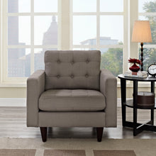 Load image into Gallery viewer, Empress Upholstered Fabric Armchair by Modway