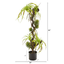 Load image into Gallery viewer, 41" Air Plant and Succulent Jungle Artificial Plant