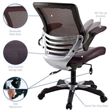 Load image into Gallery viewer, Edge Vinyl Office Chair by Modway