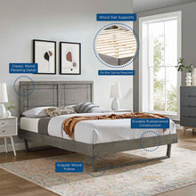 Load image into Gallery viewer, Marlee Wood King Platform Bed With Angular Frame by Modway