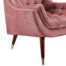Load image into Gallery viewer, Suggest Button Tufted Performance Velvet Lounge Chair by Modway