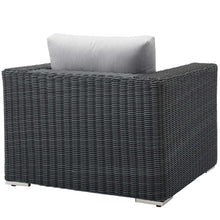 Load image into Gallery viewer, Summon Outdoor Patio Fabric Sunbrella¨ Armchair by Modway