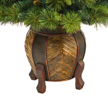 Load image into Gallery viewer, 52' North Carolina Mixed Pine Artificial Christmas Tree w/ 130 Warm White LED