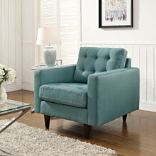 Load image into Gallery viewer, Empress Upholstered Fabric Armchair by Modway