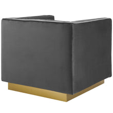 Load image into Gallery viewer, Sanguine Vertical Channel Tufted Upholstered Performance Velvet Sofa and Armchair Set by Modway