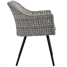 Load image into Gallery viewer, Endeavor Outdoor Patio Wicker Rattan Dining Armchair Set of 2 by Modway
